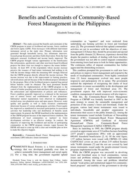Community-Based Forest Management - raincitystudios.com