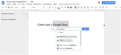 Como usar o Google Docs - raincitystudios.com