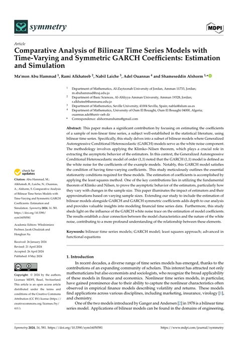 Comparative Evaluation of Time Series Models for ... - Springer - coolestguyplanet.net