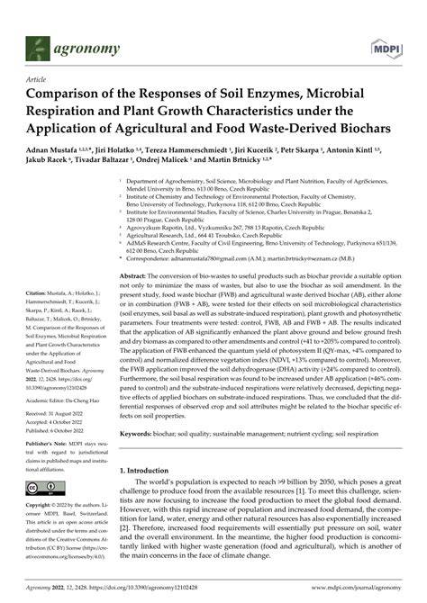 Comparison of the Responses of Soil Enzymes, Microbial Respiration … - raincitystudios.com