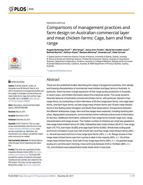 Comparisons of management practices and farm design on Australian ... - raincitystudios.com
