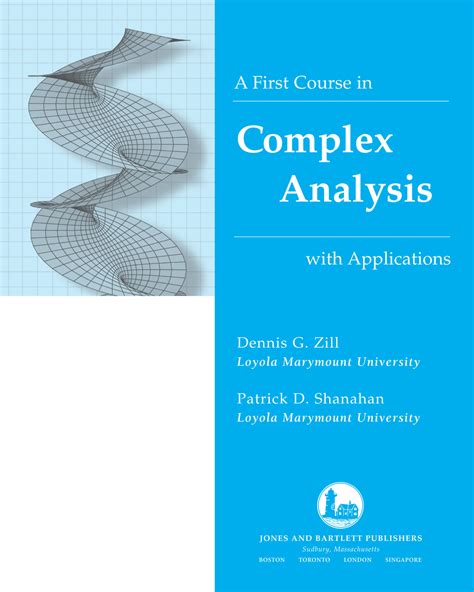Complex analysis - wintechmobiles.com