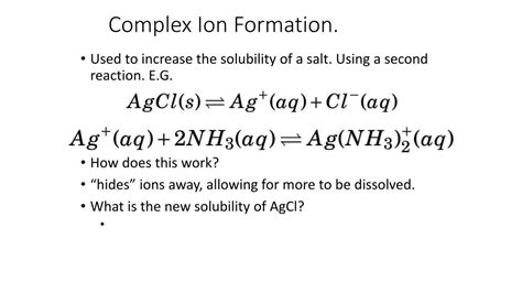Complex Ion Formation | MCAT Organic Chemistry Prep - wintechmobiles.com