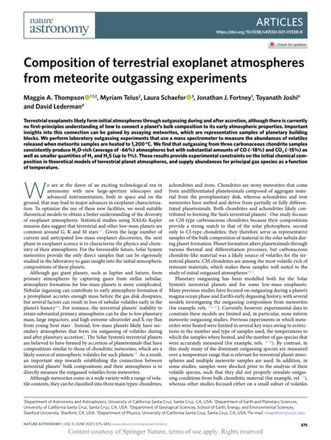 Composition and Chemistry of the Atmospheres of Terrestrial - wintechmobiles.com