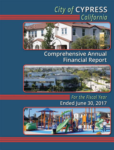 COMPREHENSIVE ANNUAL FINANCIAL REPORT CITY …