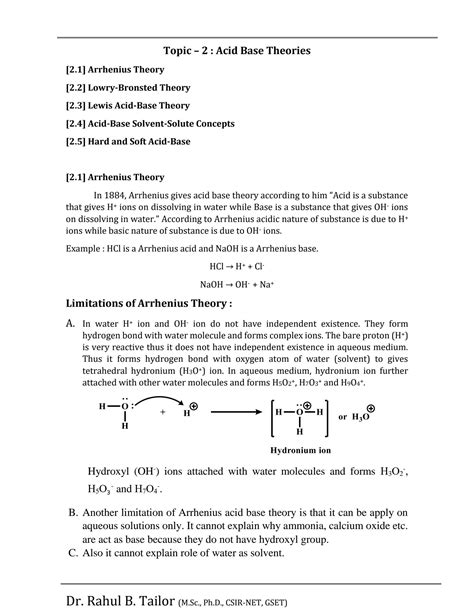 Comprehensive Guide to Acid-Base Theories and pKa ... - Quizlet - wintechmobiles.com