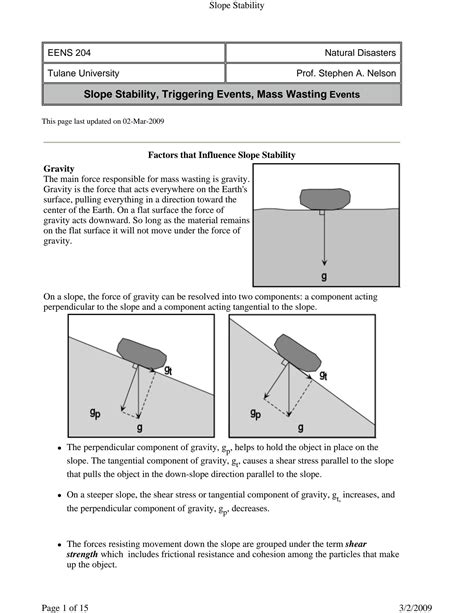 Comprehensive Guide to Mass Wasting and Slope Stability - wintechmobiles.com