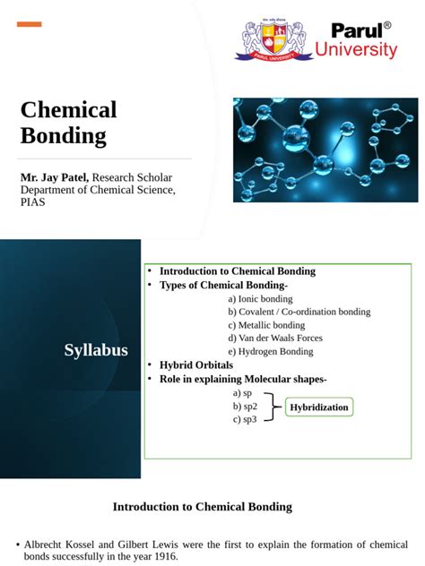 Comprehensive Overview of Chemical Bonding: Types, Theories, and ... - wintechmobiles.com