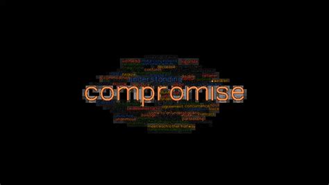 COMPROMISE Synonyms and Related Words. What is Another Word for