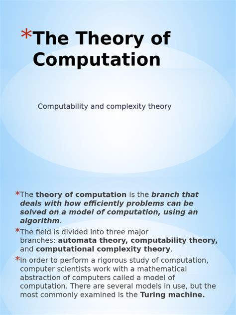 Computability and Complexity - Stanford Encyclopedia … - coolestguyplanet.net
