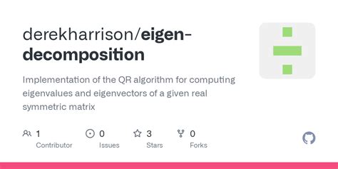 Computing Eigenvalues and Eigenvectors using QR Decomposition - wintechmobiles.com