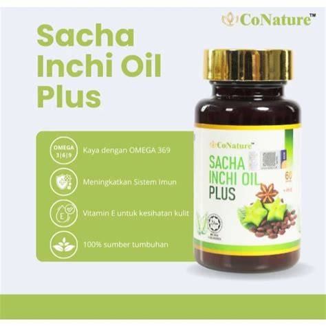 CONATURE SACHA INCHI PLUS | SACHA INCHI - Shopee Malaysia - raincitystudios.com