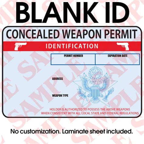 CONCEALED WEAPON PERMIT