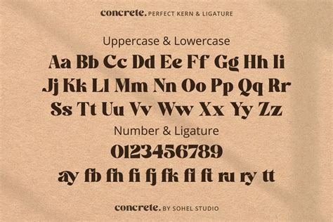 CONCRETE Font - Free Download - muktibox.com
