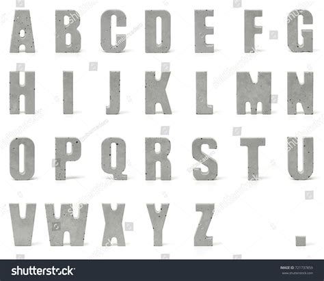 Concrete Letters royalty-free images - Shutterstock - muktibox.com