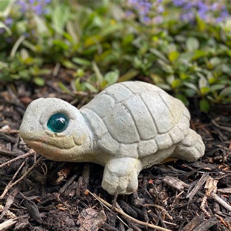 Concrete Turtle Small - Etsy - muktibox.com