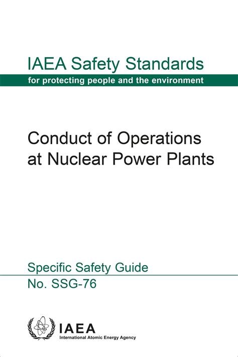 Conduct of operations at nuclear power plants - IAEA - wintechmobiles.com