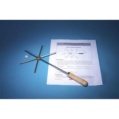 Conductometer Demonstration Metal And Wood 13.5" H Thermal Conductivity ... - wintechmobiles.com