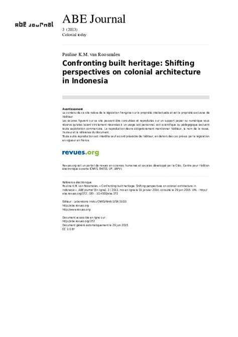 Confronting built heritage: Shifting perspectives on colonial ... - wintechmobiles.com