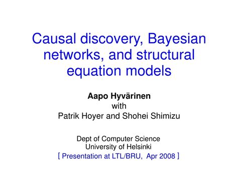 Consistent Bayesian causal discovery for structural equation models ... - coolestguyplanet.net