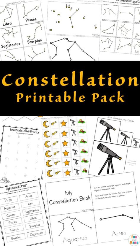 Constellation Printable Pack - Fun with Mama - wintechmobiles.com