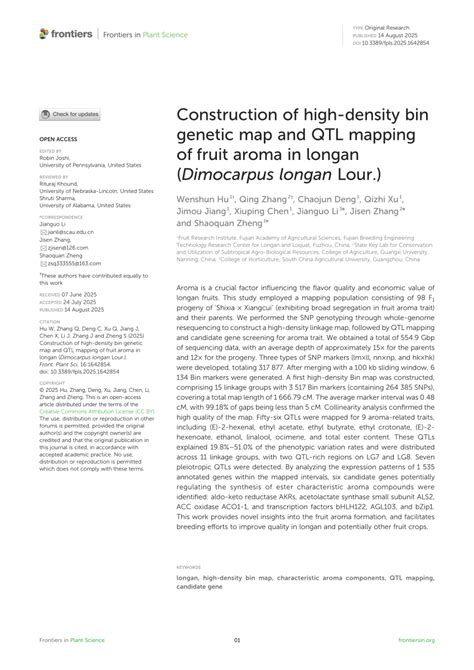 Construction of high-density bin genetic map and QTL mapping of fruit ... - raincitystudios.com