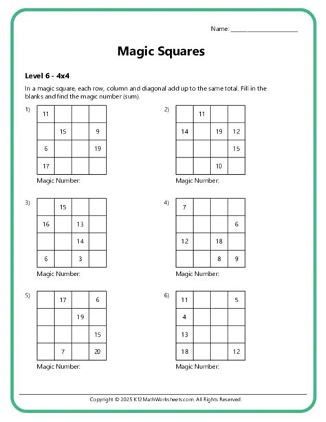 Constructions of magic squares - wintechmobiles.com