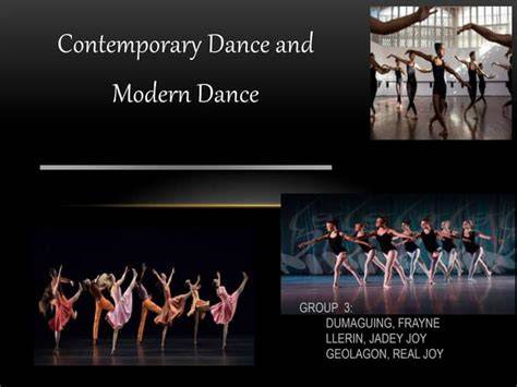 Contemporary vs Modern Dance - Art de Ballet - muktibox.com