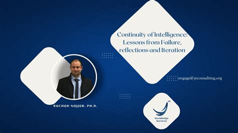 Continuity for knowledge. Credibility for intelligence. Capacity for ... - coolestguyplanet.net