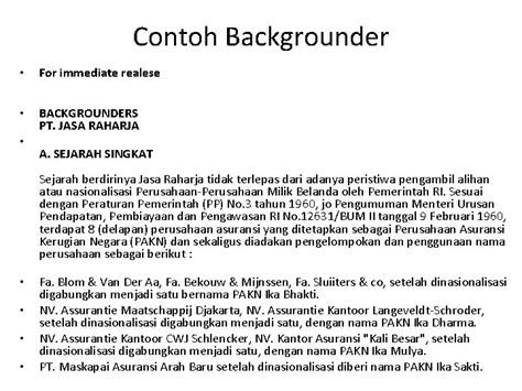 contoh backgrounders - elchoricharrua.com