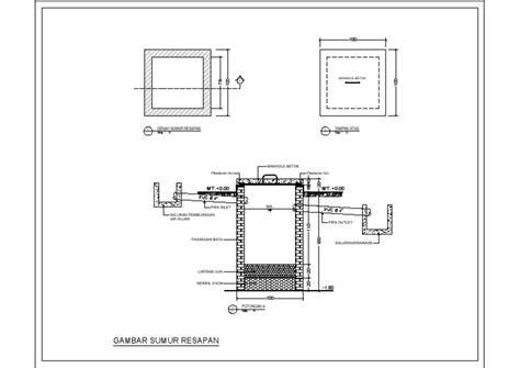 Contoh Gambar Detail Sumur Resapan Panduan Lengkap - raincitystudios.com