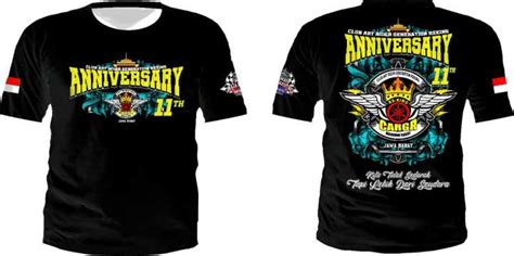 contoh kaos anniversary - elchoricharrua.com