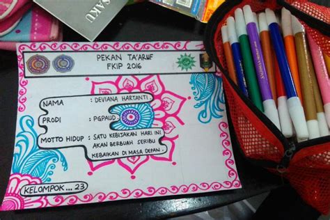 contoh nametag ospek - elchoricharrua.com