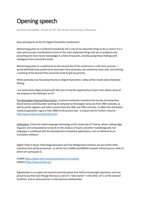 contoh opening speech - elchoricharrua.com