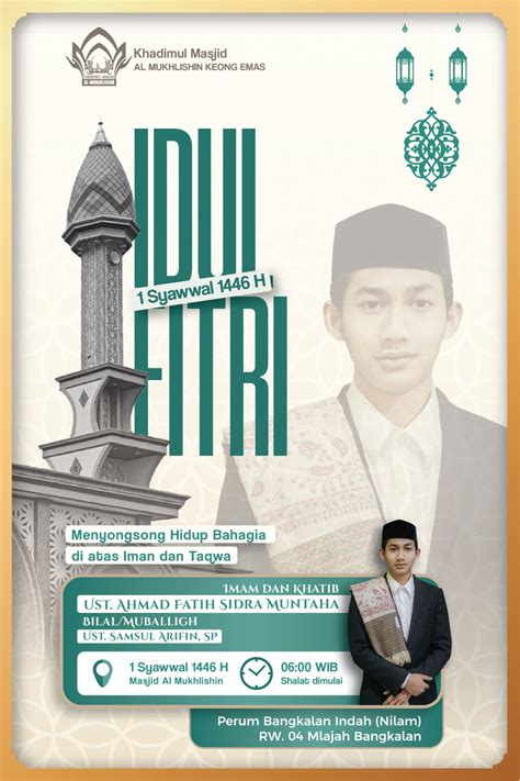 Contoh Pamflet Idul Fitri - muktibox.com