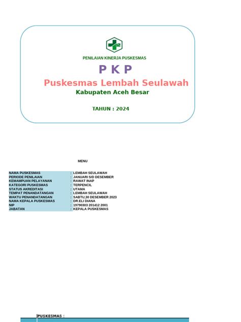 contoh pkp puskesmas - elchoricharrua.com