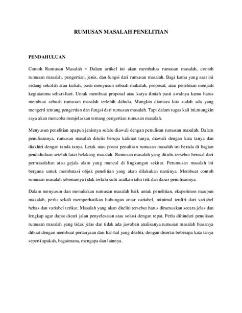 contoh rumusan masalah dalam penelitian - elchoricharrua.com