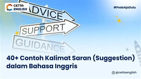 contoh saran dalam bahasa inggris - elchoricharrua.com