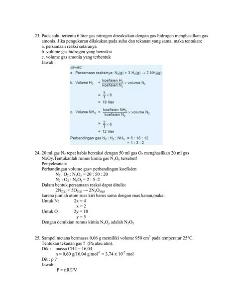 Contoh soal Hukum-Hukum Gas - Ilmu Pengetahuan - wintechmobiles.com