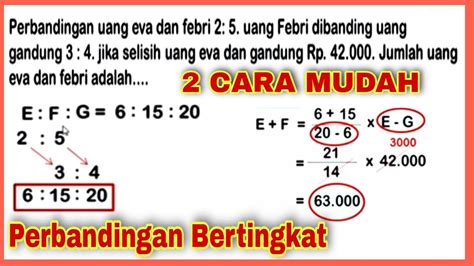 contoh soal perbandingan bertingkat - elchoricharrua.com