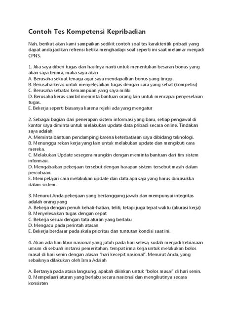 contoh tes tkp - elchoricharrua.com