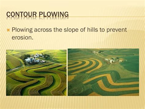 Contour plowing is a soil conservation method that involves: - raincitystudios.com