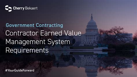 CONTRACTOR EARNED VALUE MANAGEMENT SYSTEM …