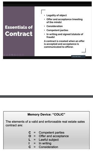 CONTRACTS Flashcards Quizlet