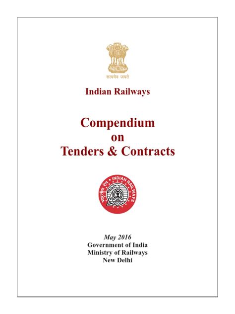 CONTRACTS GENERAL PRINCPLES - Indian Railways