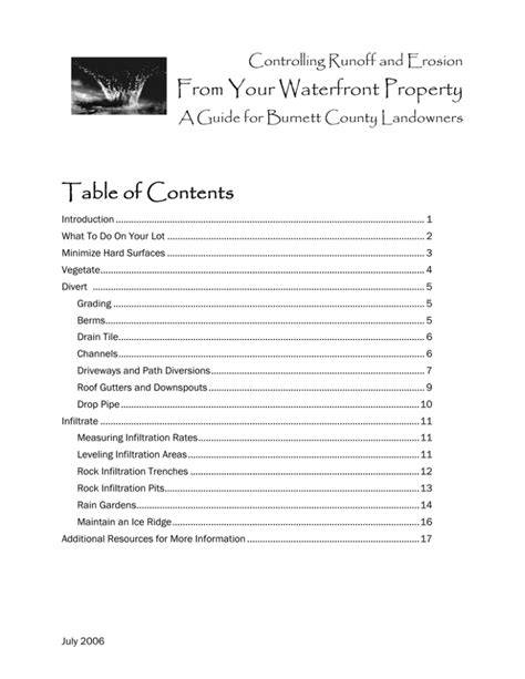 Controlling Runoff and Erosion from Your Waterfront Property - raincitystudios.com