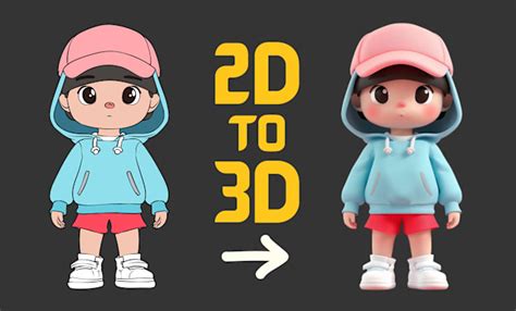 Convert 2d character to 3d model photo to 3d toy action figure ... - Fiverr - muktibox.com