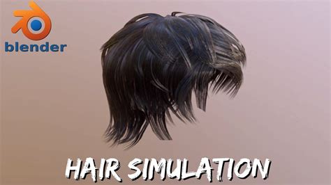 Cool Hair Simulation In Blender... - muktibox.com