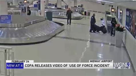 COPA: CPD officer struck man in head with police radio at Midway Airport
