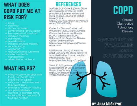 COPD Pamphlet Assignment from NSG 170 COPD Chronic Obstructive